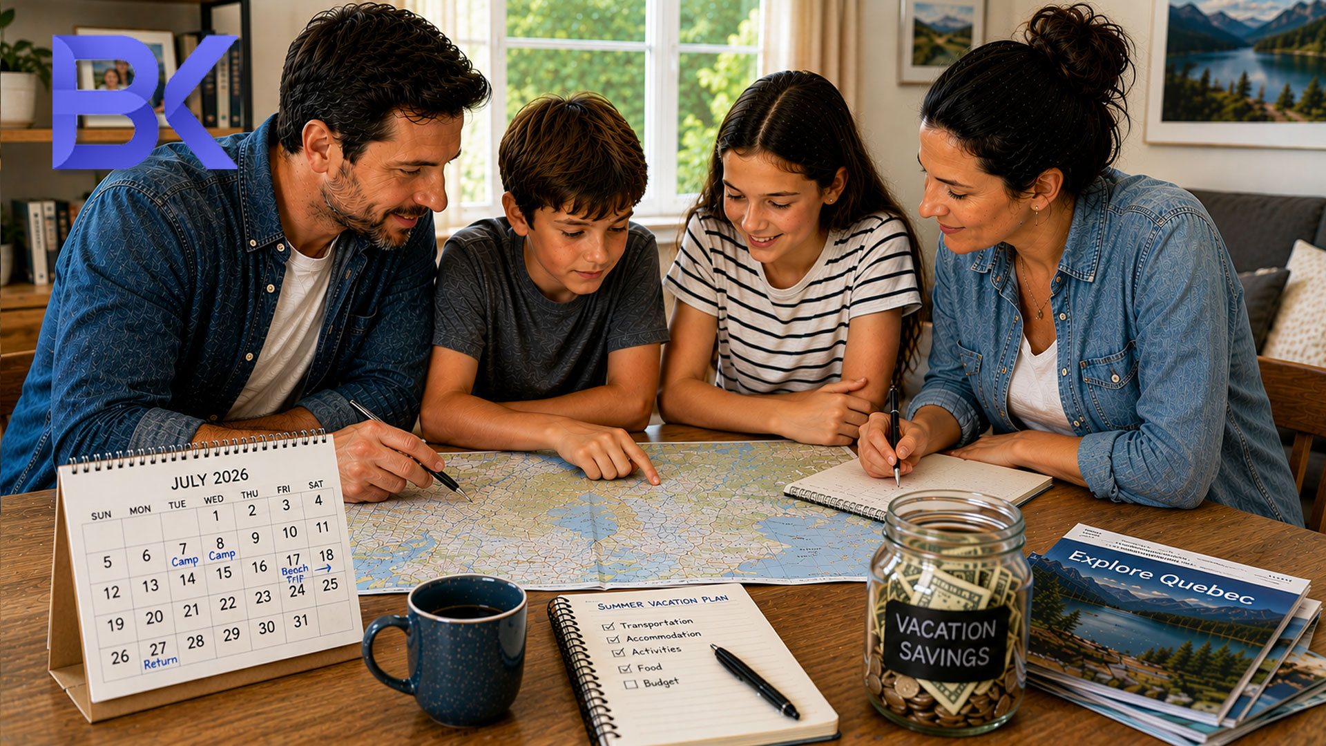 Planifier le budget d’été pour les familles québécoises : éviter le piège de l’endettement 1