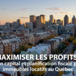 Maximiser votre profit : gains en capital sur un immeuble locatif au Québec et planification fiscale