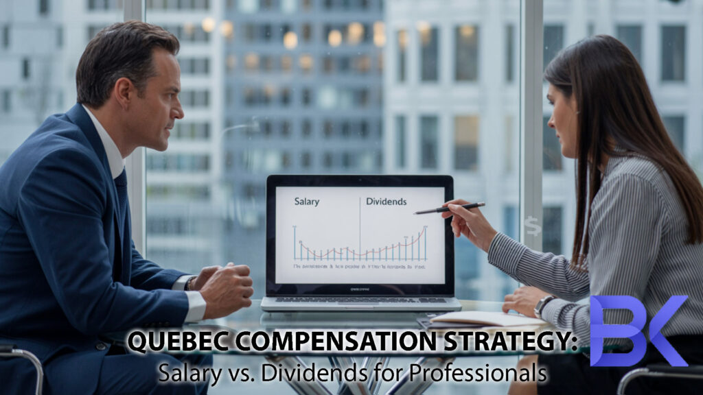 Quebec Compensation Strategy: Salary vs. Dividends for Professionals