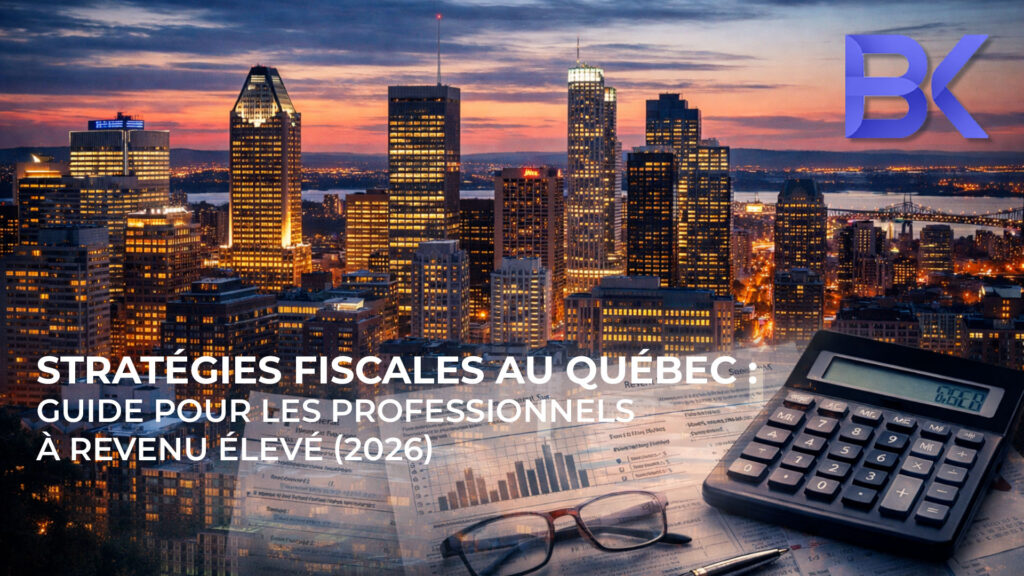 Stratégies fiscales au Québec : guide pour les professionnels à revenu élevé (2026)