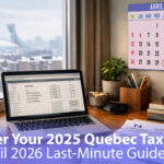 Conquer Your 2025 Quebec Tax Return: The April 2026 Last-Minute Guide