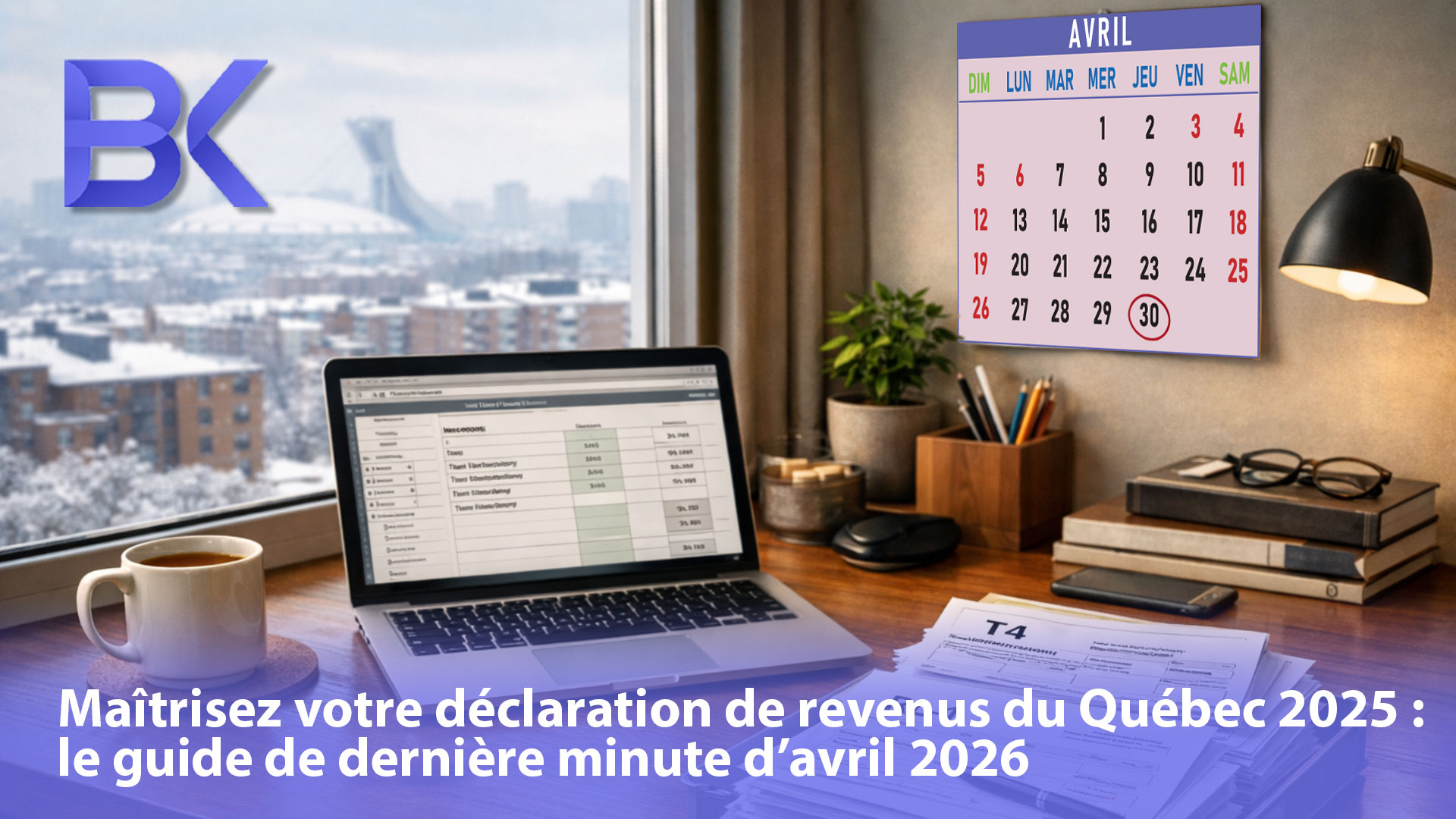 Prenez le contrôle de votre déclaration de revenus du Québec 2025 : le guide de dernière minute d’avril 2026