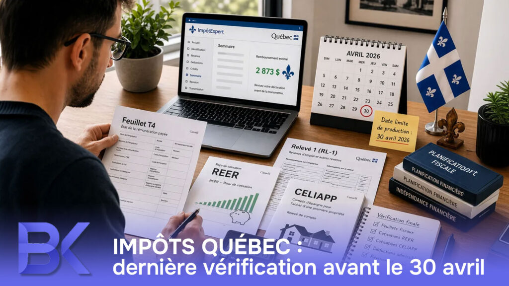 H1 : Liste de vérification pour produire vos impôts au Québec : dernière révision avant le 30 avril