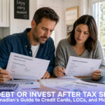 Pay Debt or Invest After Tax Season? A Canadian's Guide to Credit Cards, LOCs, and Mortgages