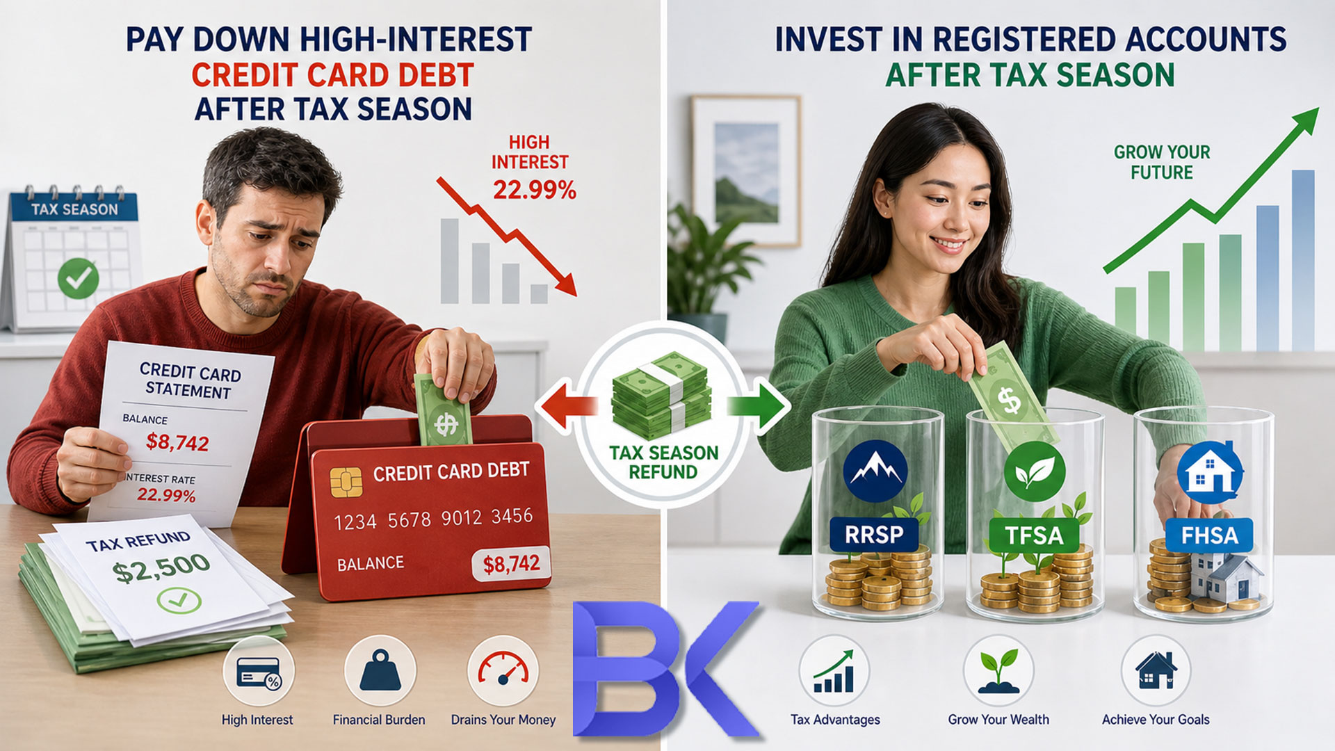 Pay Debt or Invest After Tax Season? A Canadian's Guide to Credit Cards, LOCs, and Mortgages 2