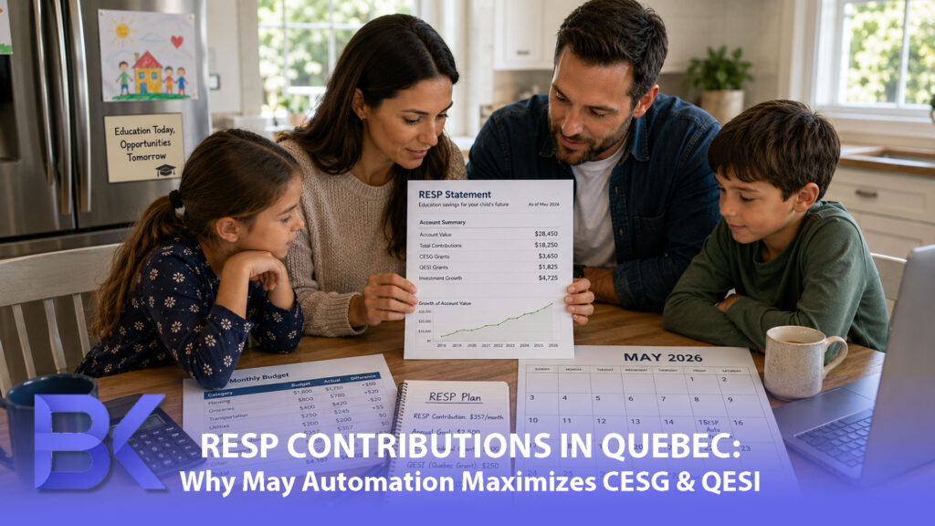 RESP Contributions in Quebec: Why May Automation Maximizes CESG & QESI