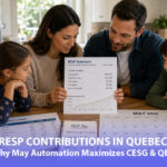 RESP Contributions in Quebec: Why May Automation Maximizes CESG & QESI