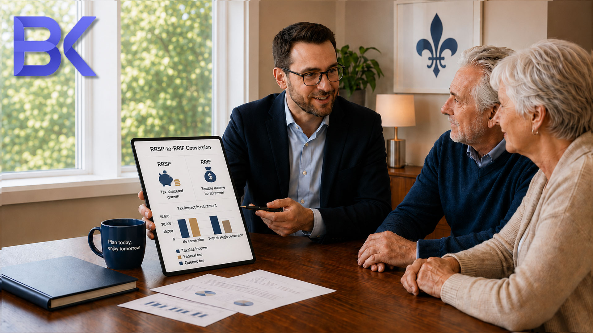 RRSP to RRIF in Quebec: Strategic Conversion for Reduced Retirement Taxes 1