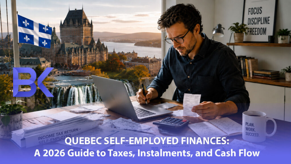Quebec Self-Employed Finances: A 2026 Guide to Taxes, Instalments, and Cash Flow