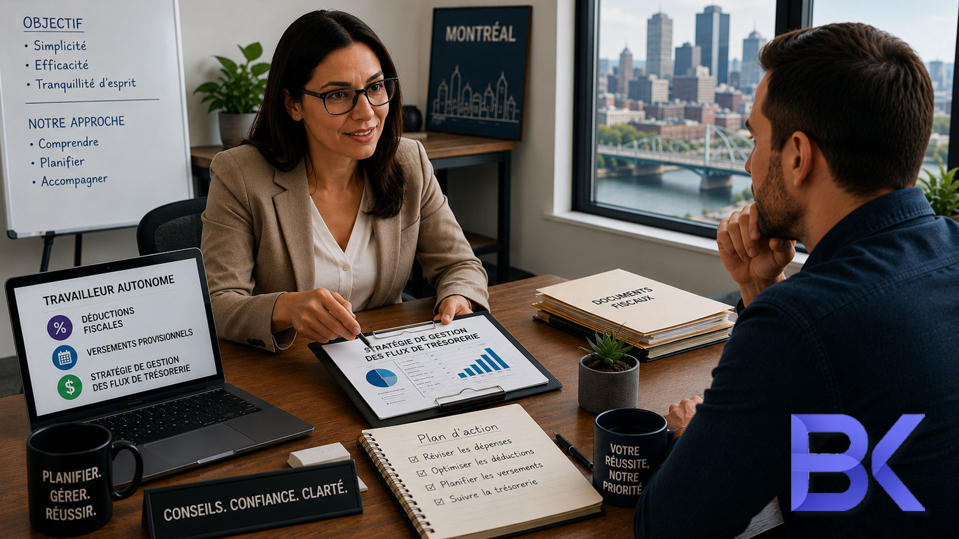 Finances des travailleurs autonomes au Québec : guide 2026 sur les impôts, les acomptes et les flux de trésorerie 4