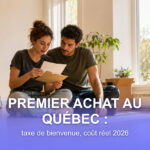Un couple assis parmi les boites de demenagement lit une lettre dans un logement lumineux