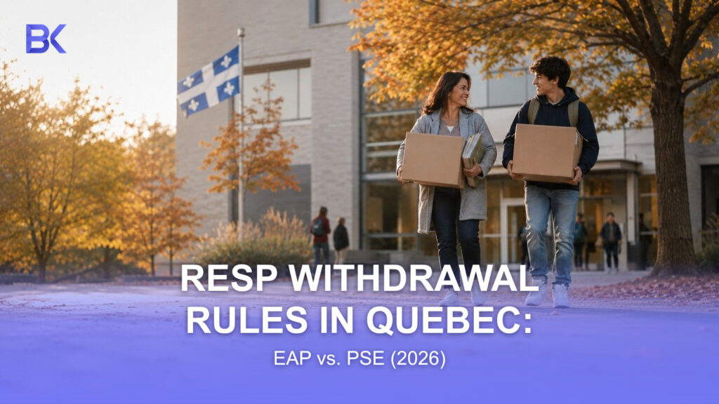 Parent and student carrying moving boxes to a Quebec CEGEP campus on the first day of the fall semester