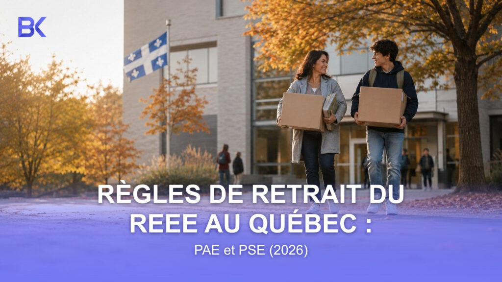 Un parent et son fils transportent des boites vers un cegep quebecois a la rentree d automne